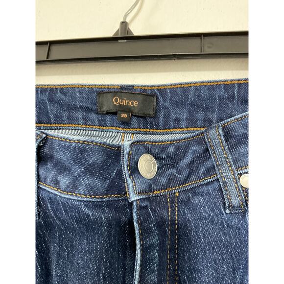 Bella Stretch Wide-Leg Jeans Stormy Blue 29"/30" Medium Stretch Organic Cotton - Picture 5 of 6